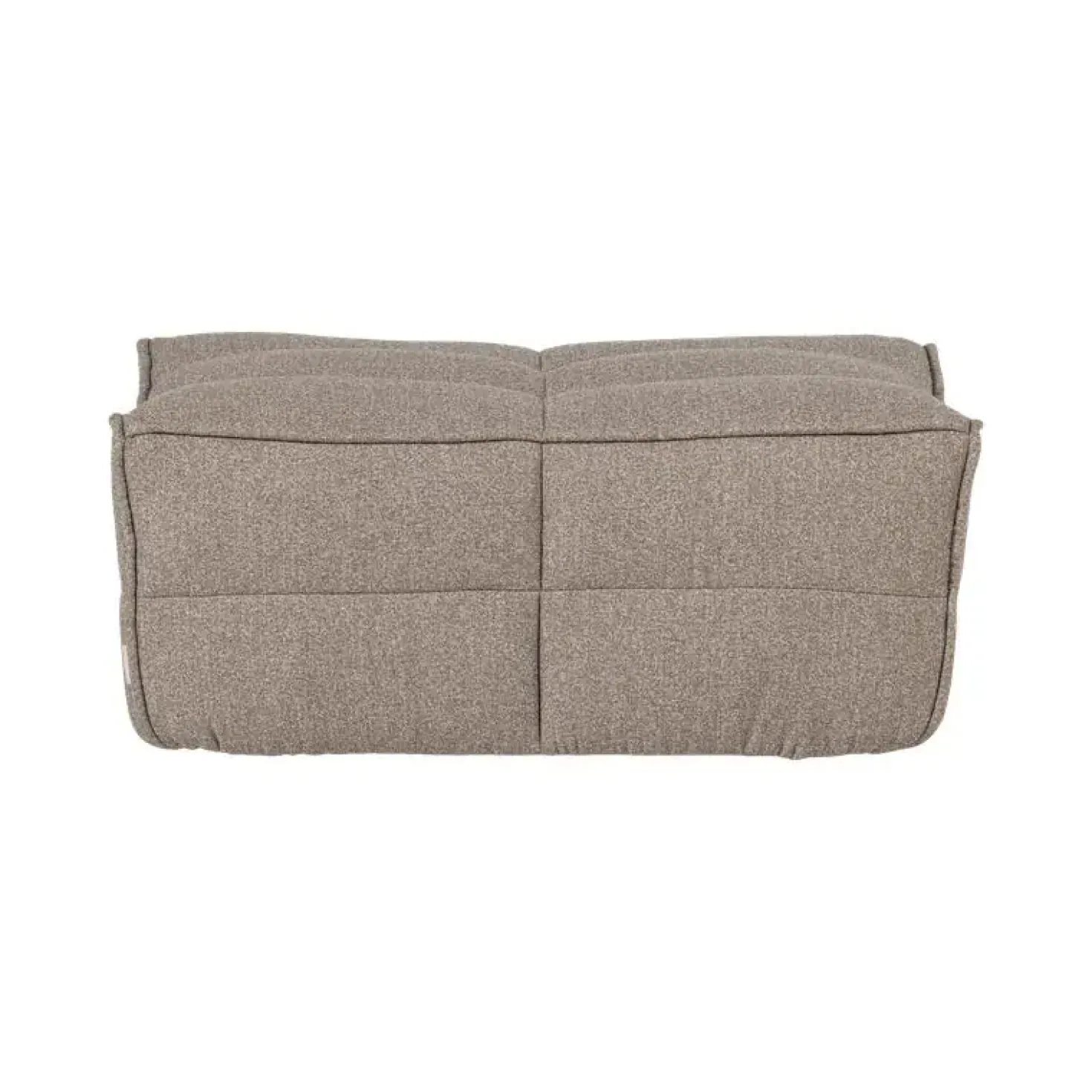 Cluster Hocker Bouclé Khaki bruin 104cm