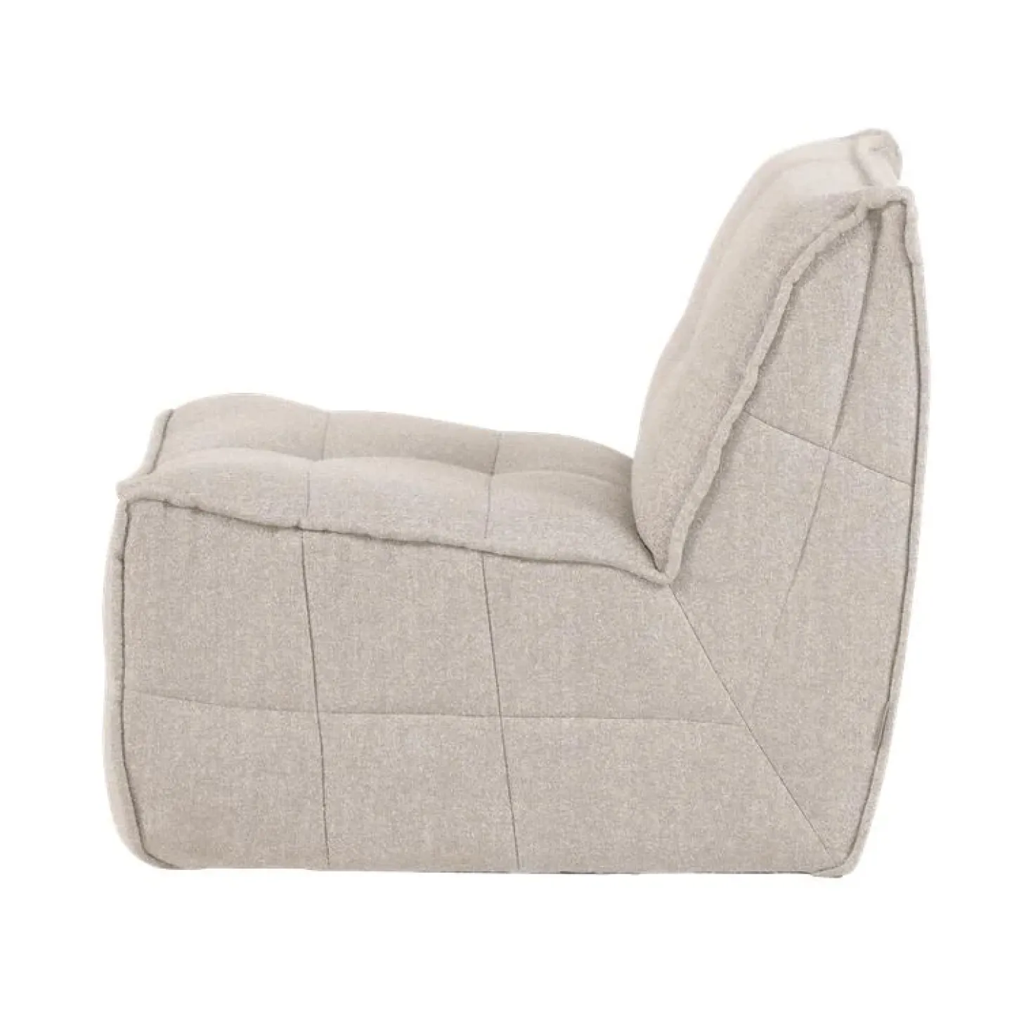 Cluster 1-zits Element Bouclé Zand beige