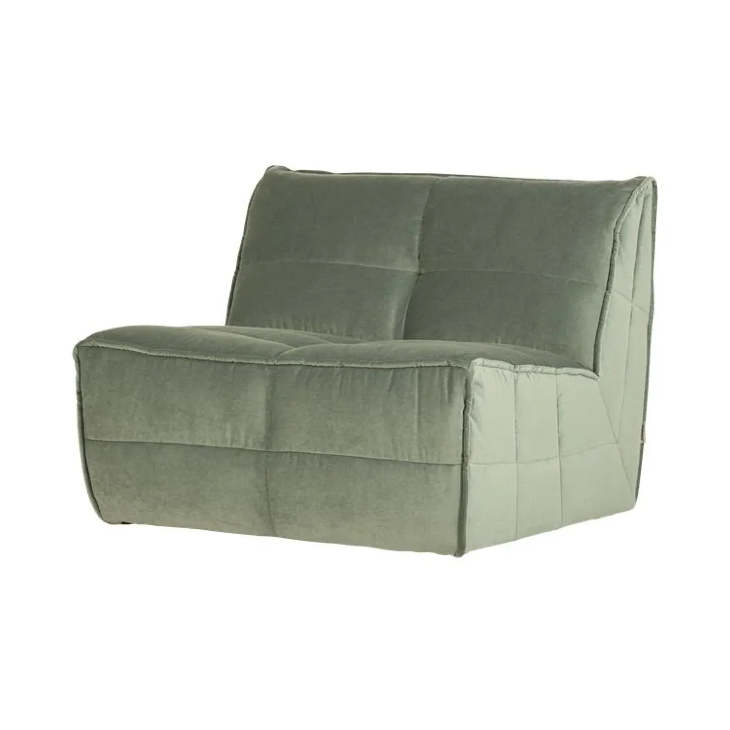 Cluster 1-zits Element Velvet Pistache groen