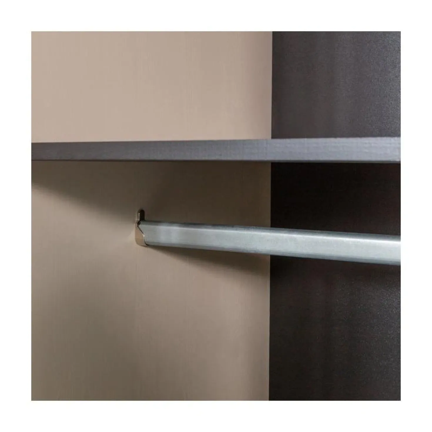 Daily Kledingkast enkel hoog grenen beige 50cm