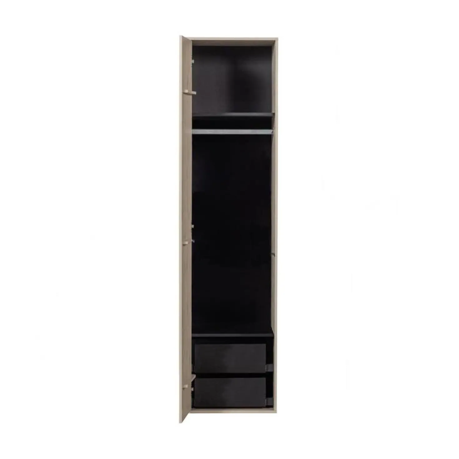 Daily Kledingkast enkel hoog grenen beige 50cm