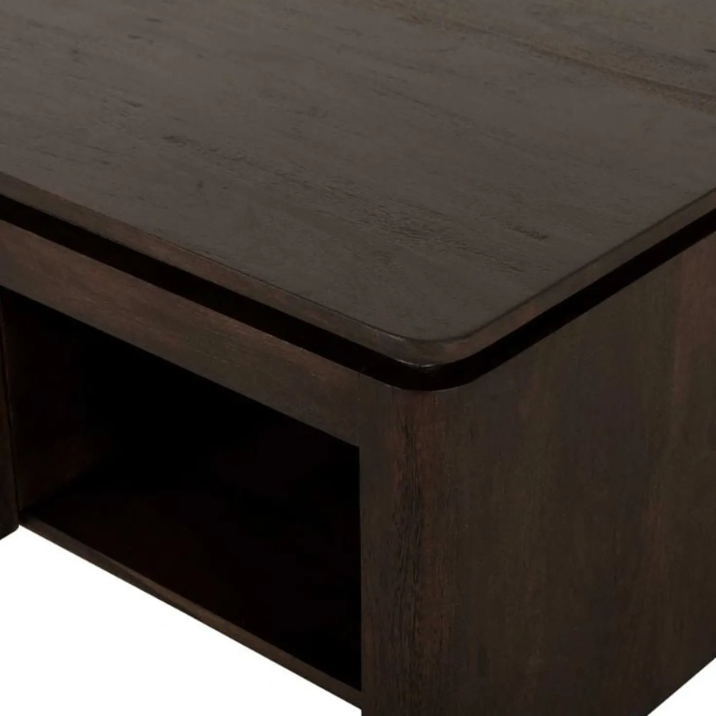 Dallas Salontafel vierkant Bruin Mangohout 80cm