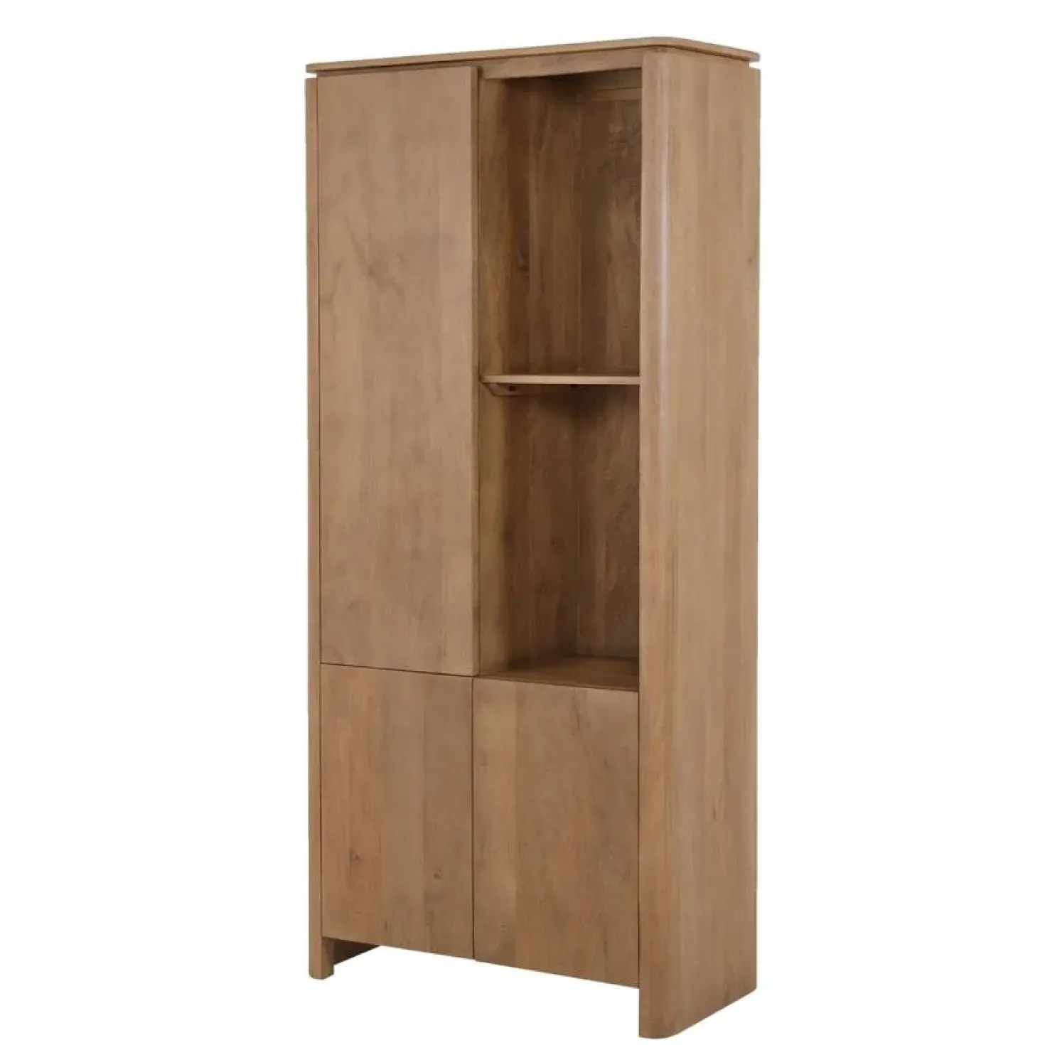 Dallas Vakkenkast Naturel Mangohout 90cm