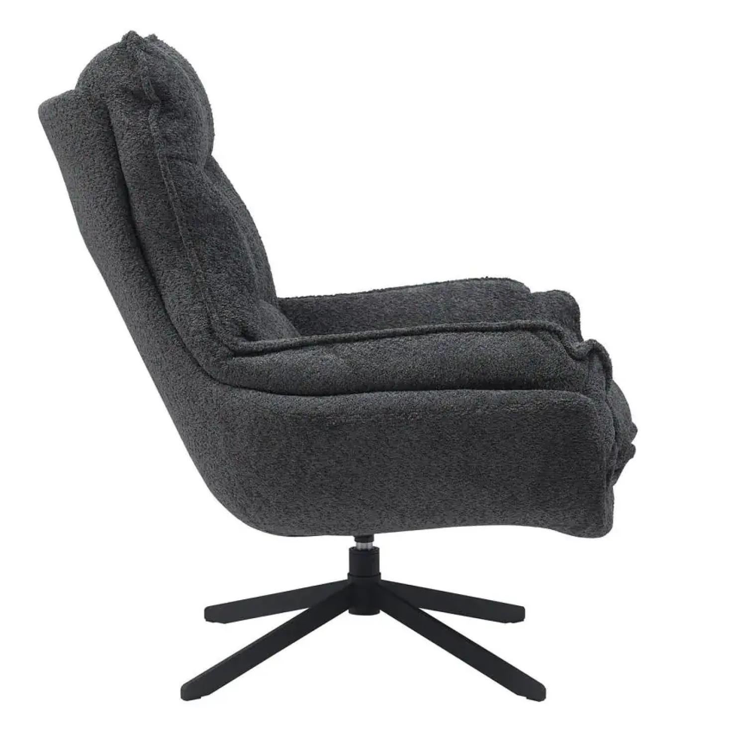 Drake Fauteuil Donker grijs