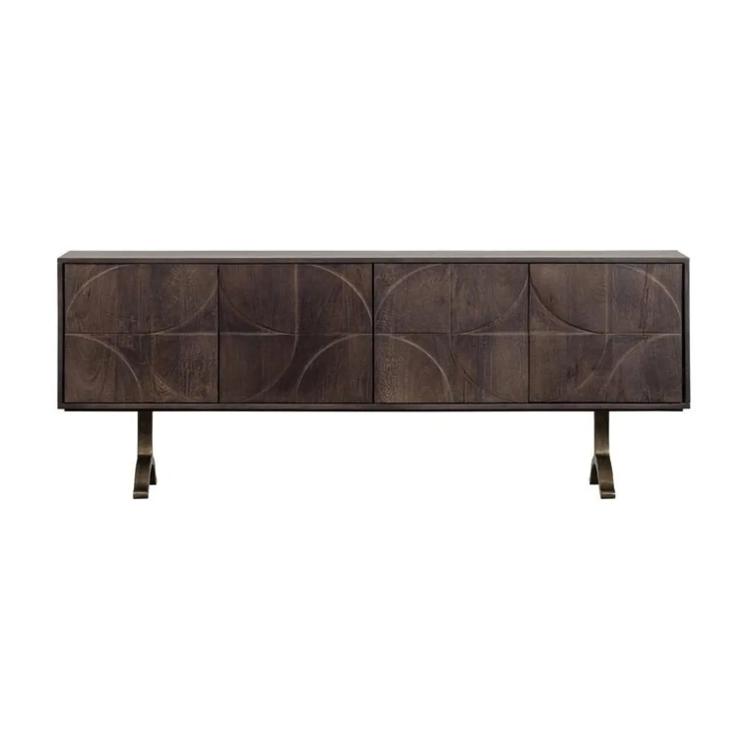 Draw Dressoir mangohout walnoot 180cm