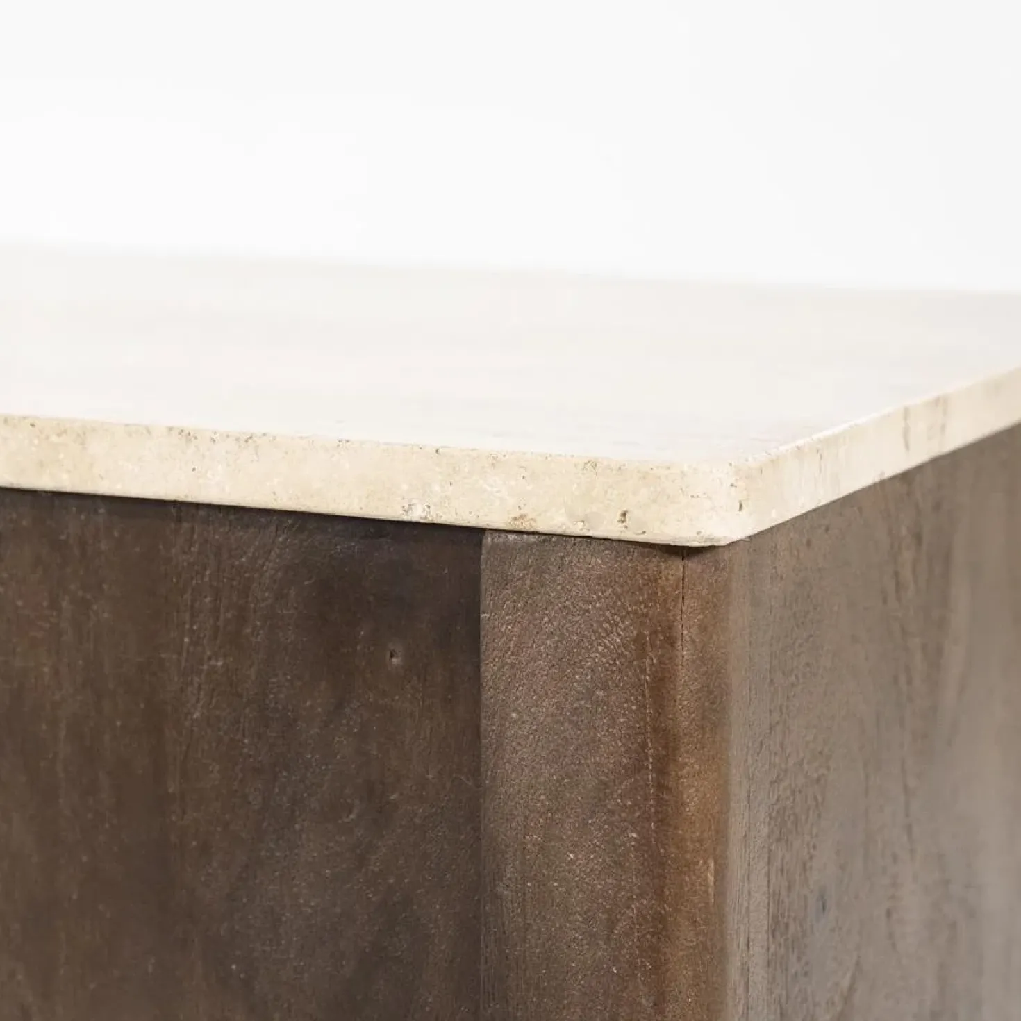 Dressoir Lio mangohout 3 deurs 200cm