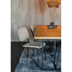 Dutchbone Eetkamertafel Class 220x90cm eiken naturel