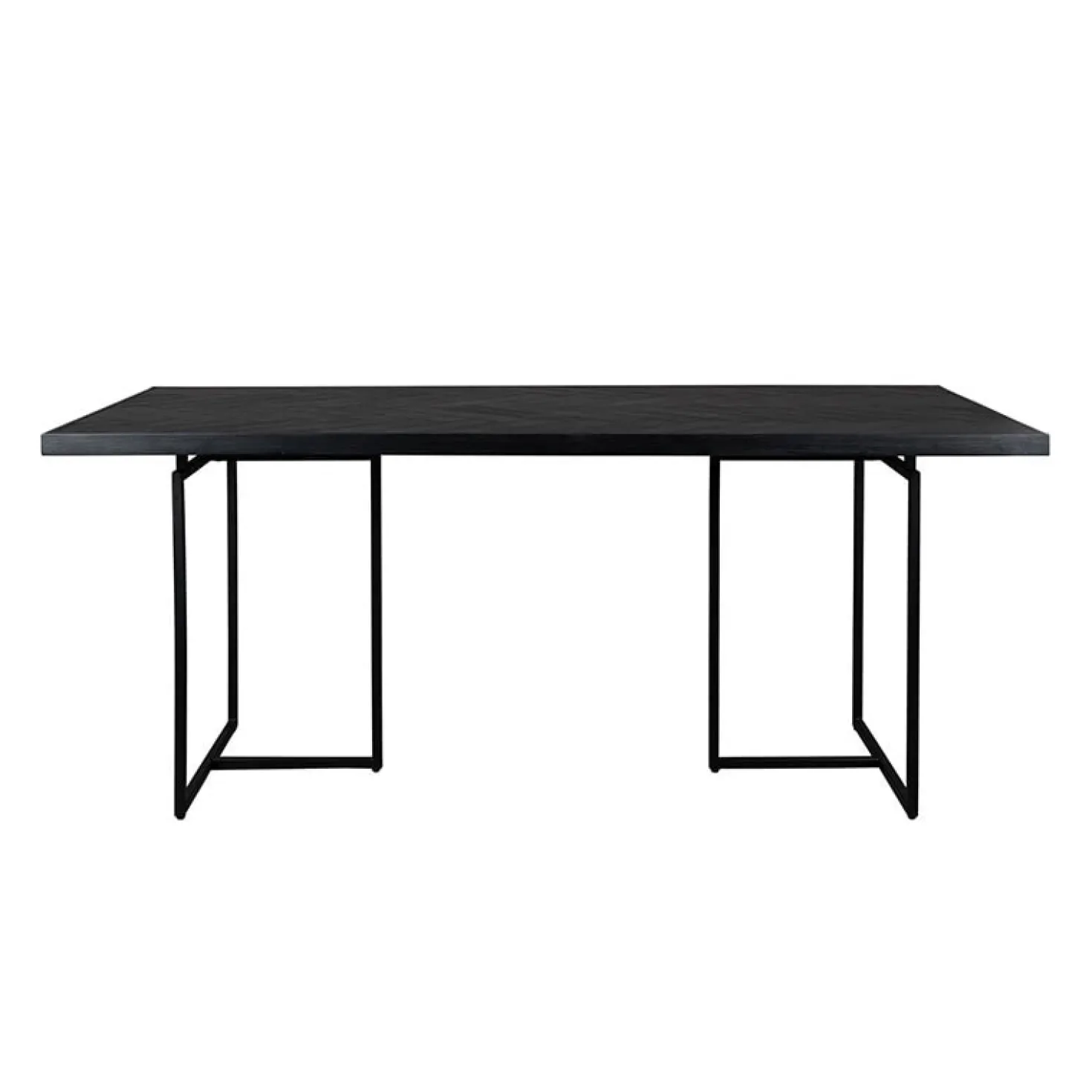 Dutchbone Eetkamertafel Class 180x90cm zwart