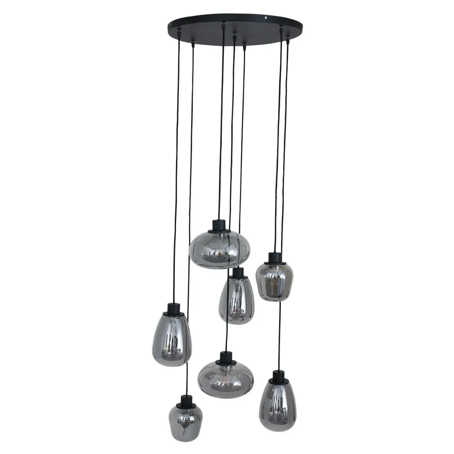 Echo Hanglamp 7-lichts glas