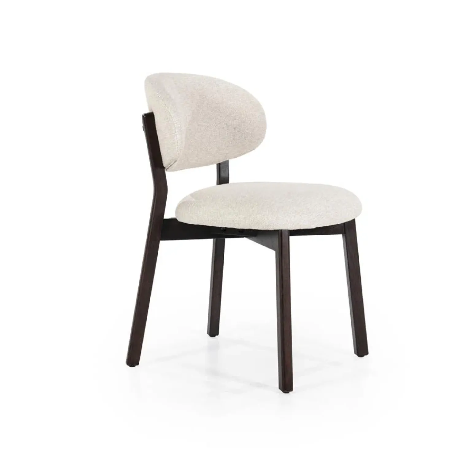Eetkamerstoel Mikky Bruin Beige