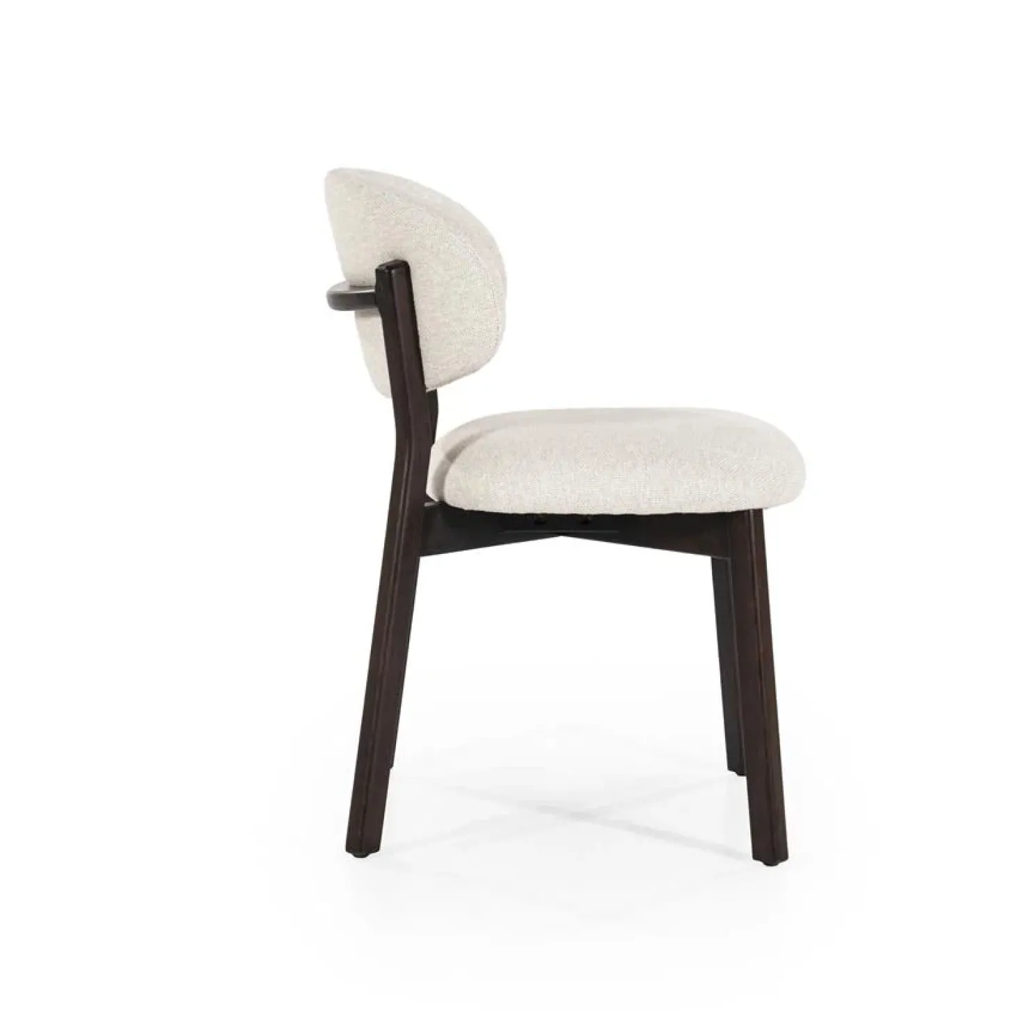Eetkamerstoel Mikky Bruin Beige
