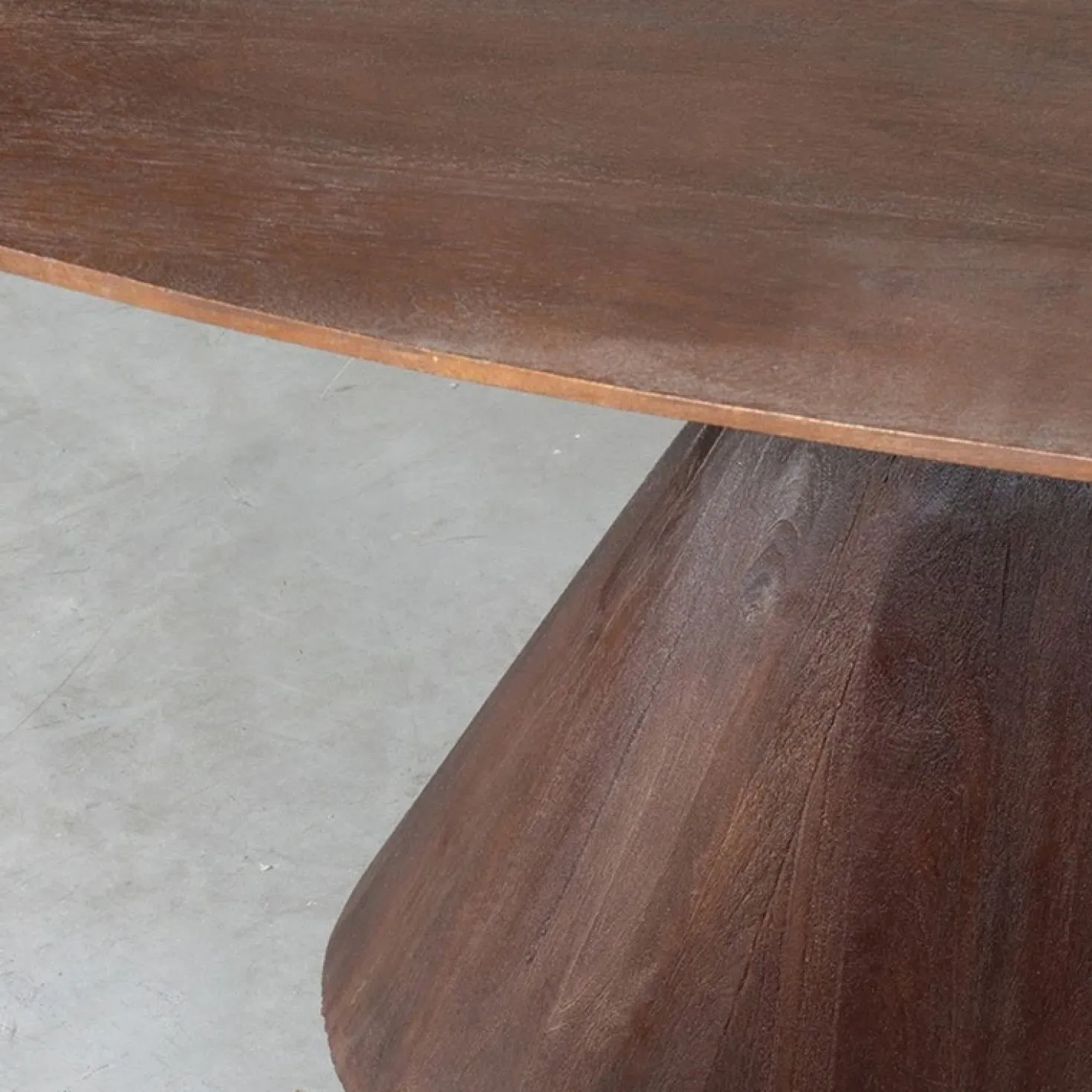 Eetkamertafel Jagger Espresso Mangohout 220cm