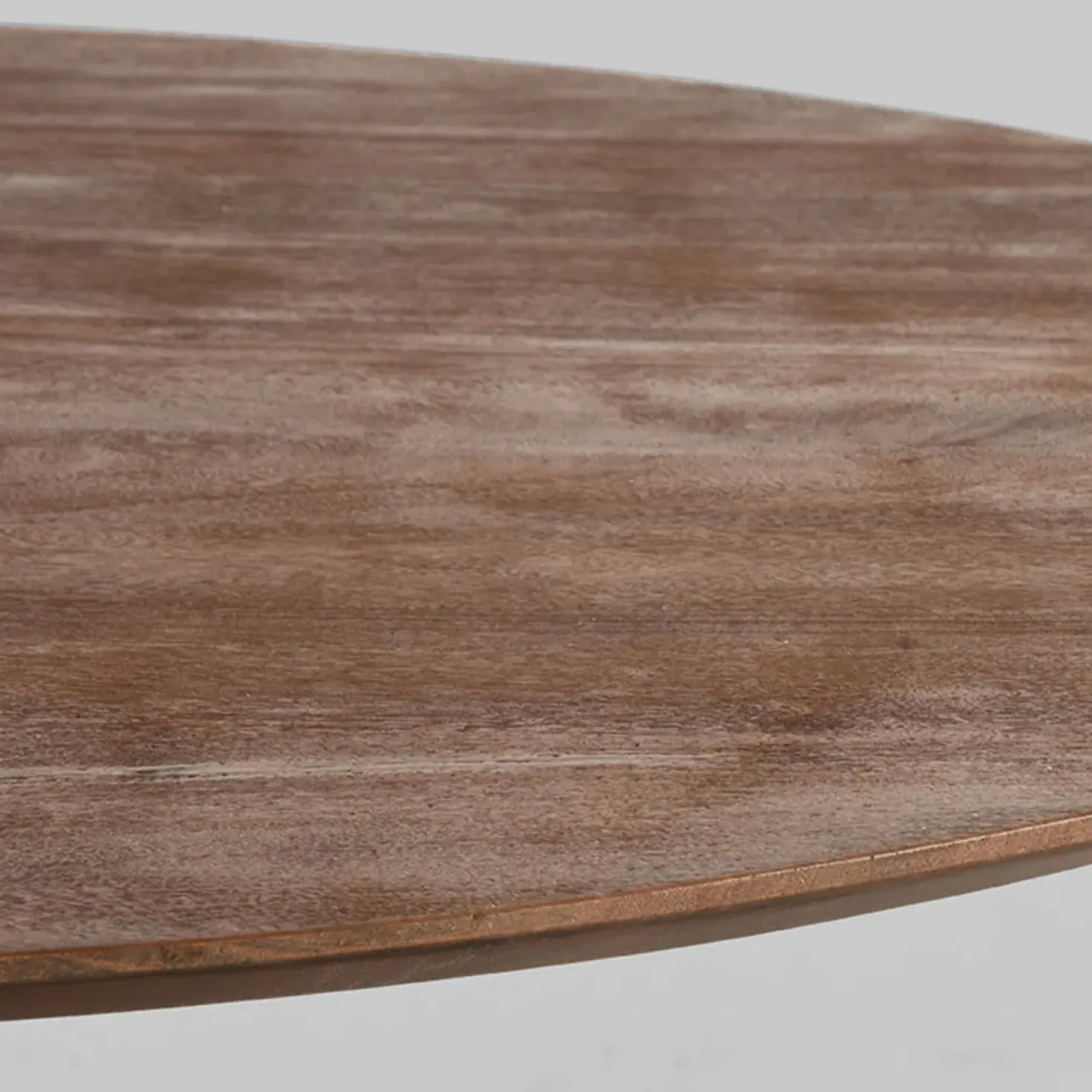 Eetkamertafel Otto Espresso Mangohout 130cm