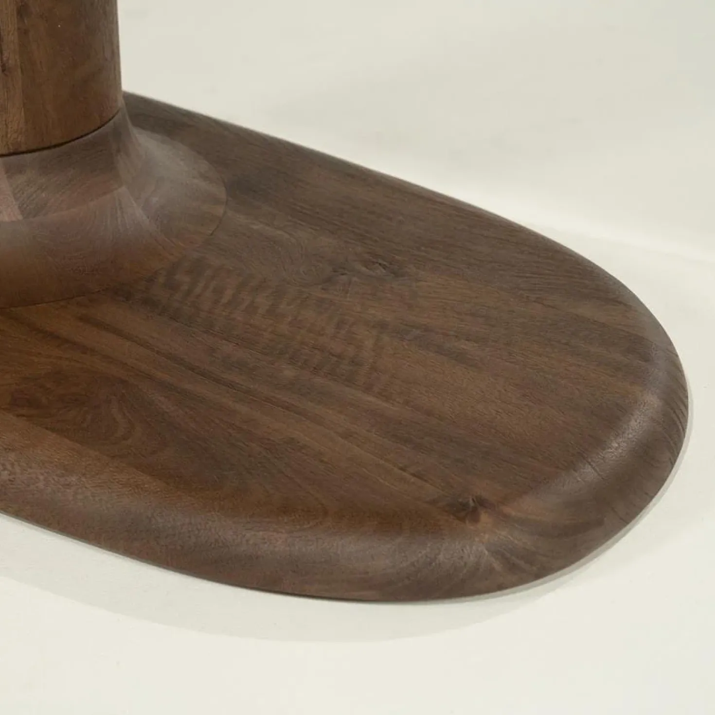 Eettafel Coco ovaal Lichtbruin mangohout 180cm