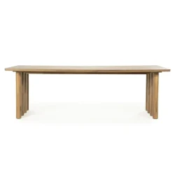 Eettafel Jake bruin eikenhout 300cm