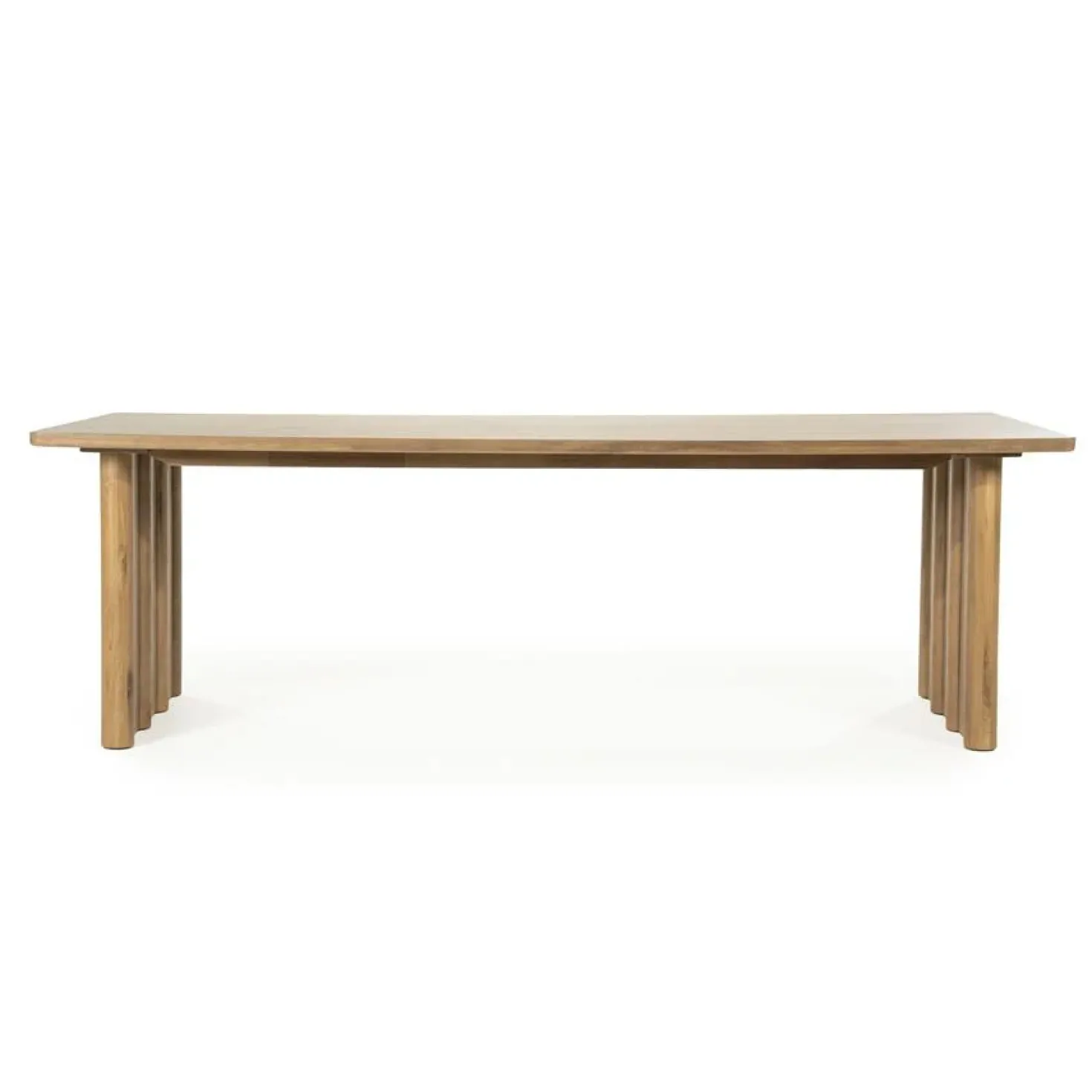 Eettafel Jake bruin eikenhout 180cm