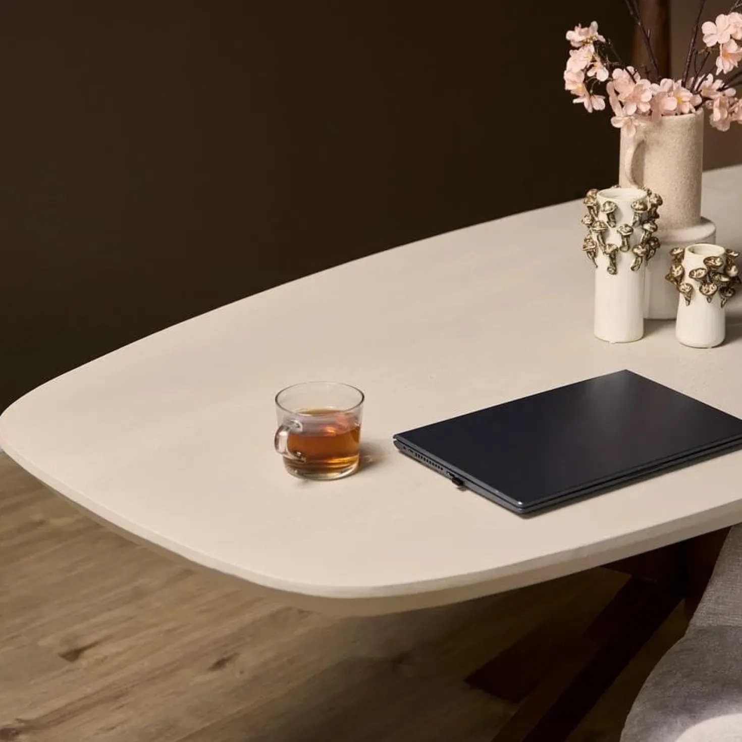 Eettafel Martin Zand Deens Ovaal 160 cm