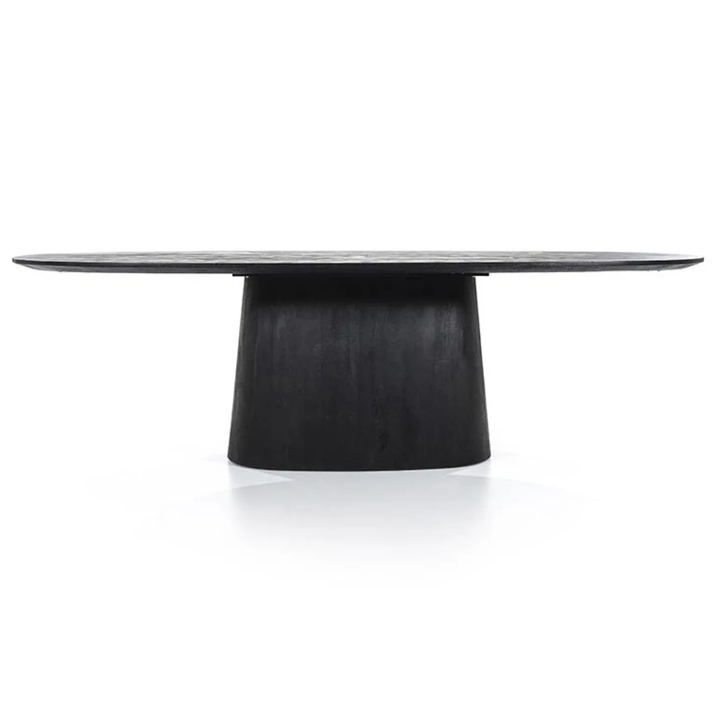 Eleonora eettafel Aron ovaal 250×110 zwart