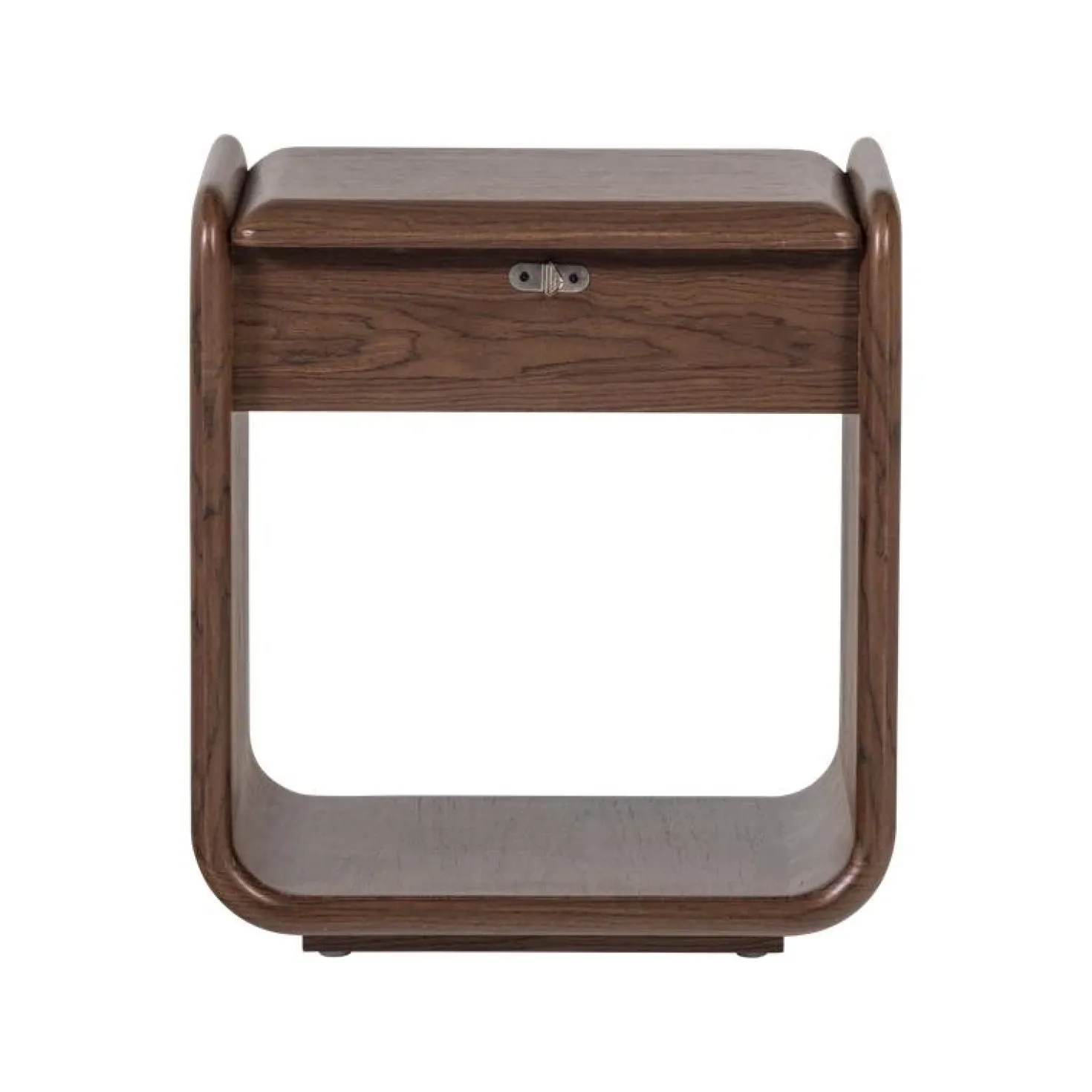 Elura Nachtkastje 1 lade Fineer Bruin 51cm