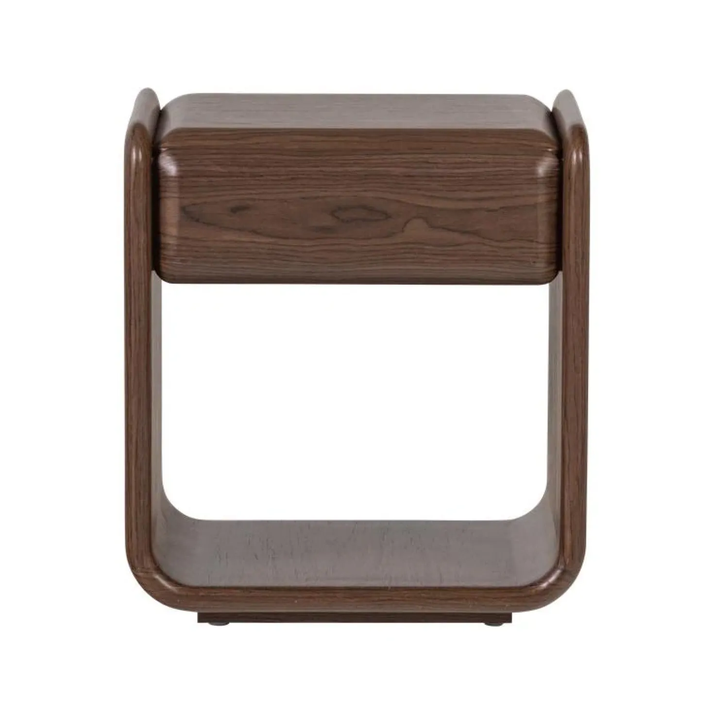 Elura Nachtkastje 1 lade Fineer Bruin 51cm