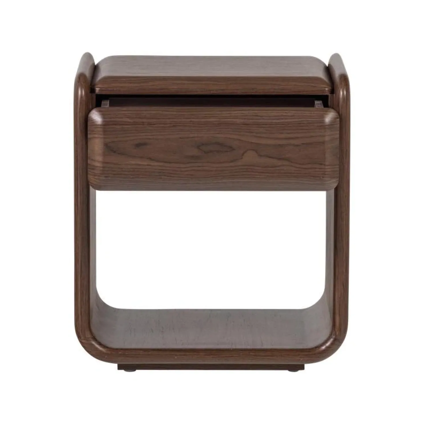 Elura Nachtkastje 1 lade Fineer Bruin 51cm