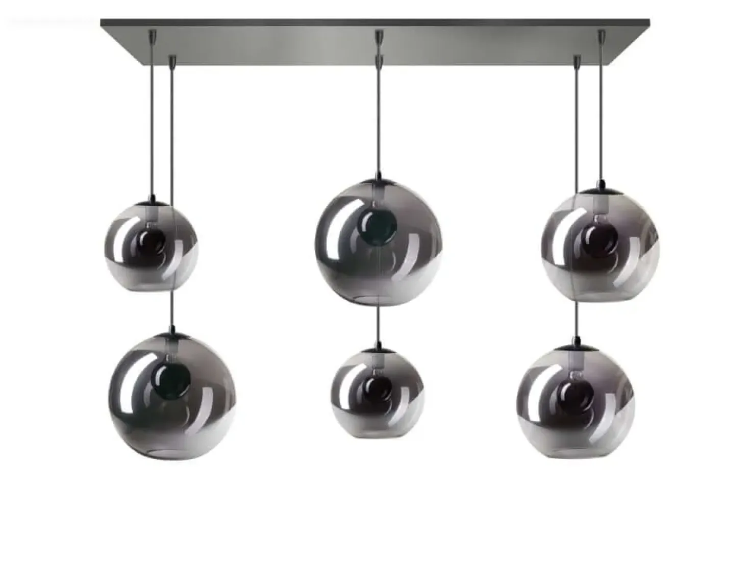 ETH Valora 6-lichts hanglamp