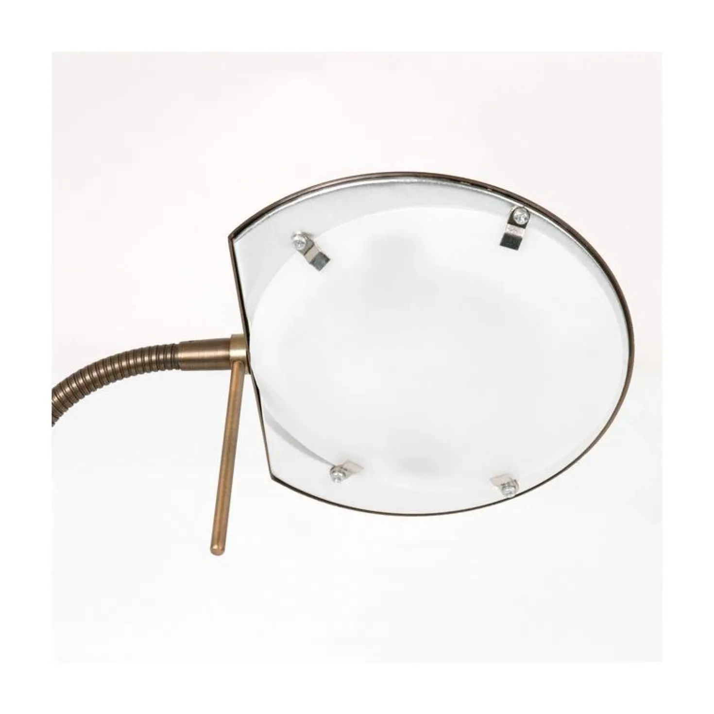 Fargo 1-lichts Bureaulamp Brons