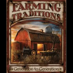 Farming Traditions - metalen bord