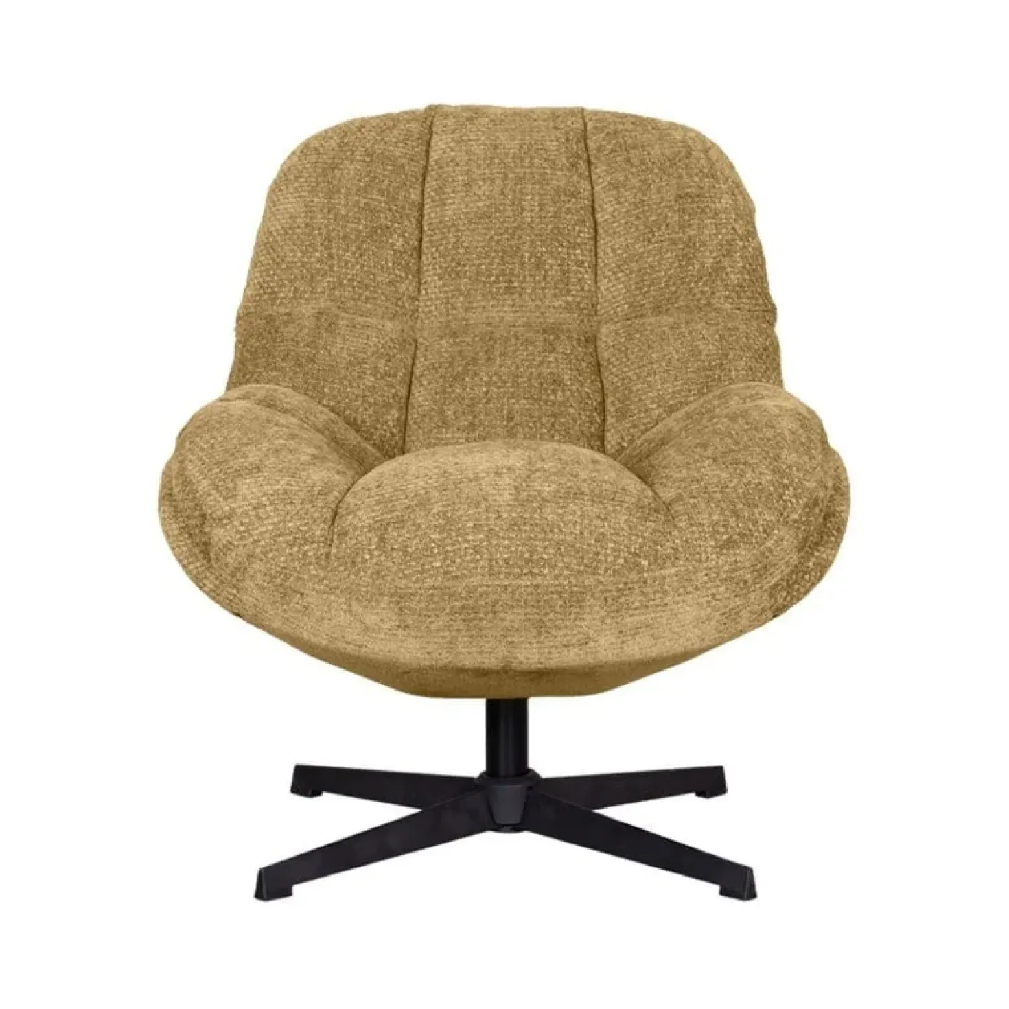 Fauteuil Huxley Geel Stof