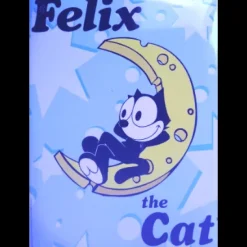 Felix the Cat Maan - metalen bord
