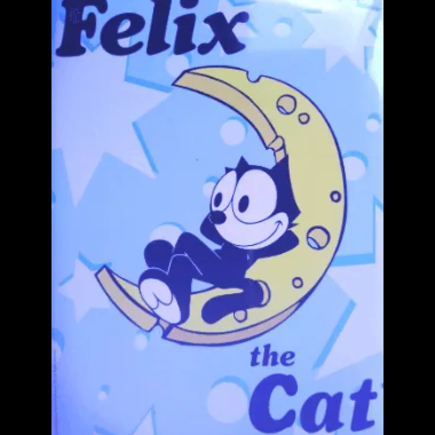 Felix the Cat Maan - metalen bord