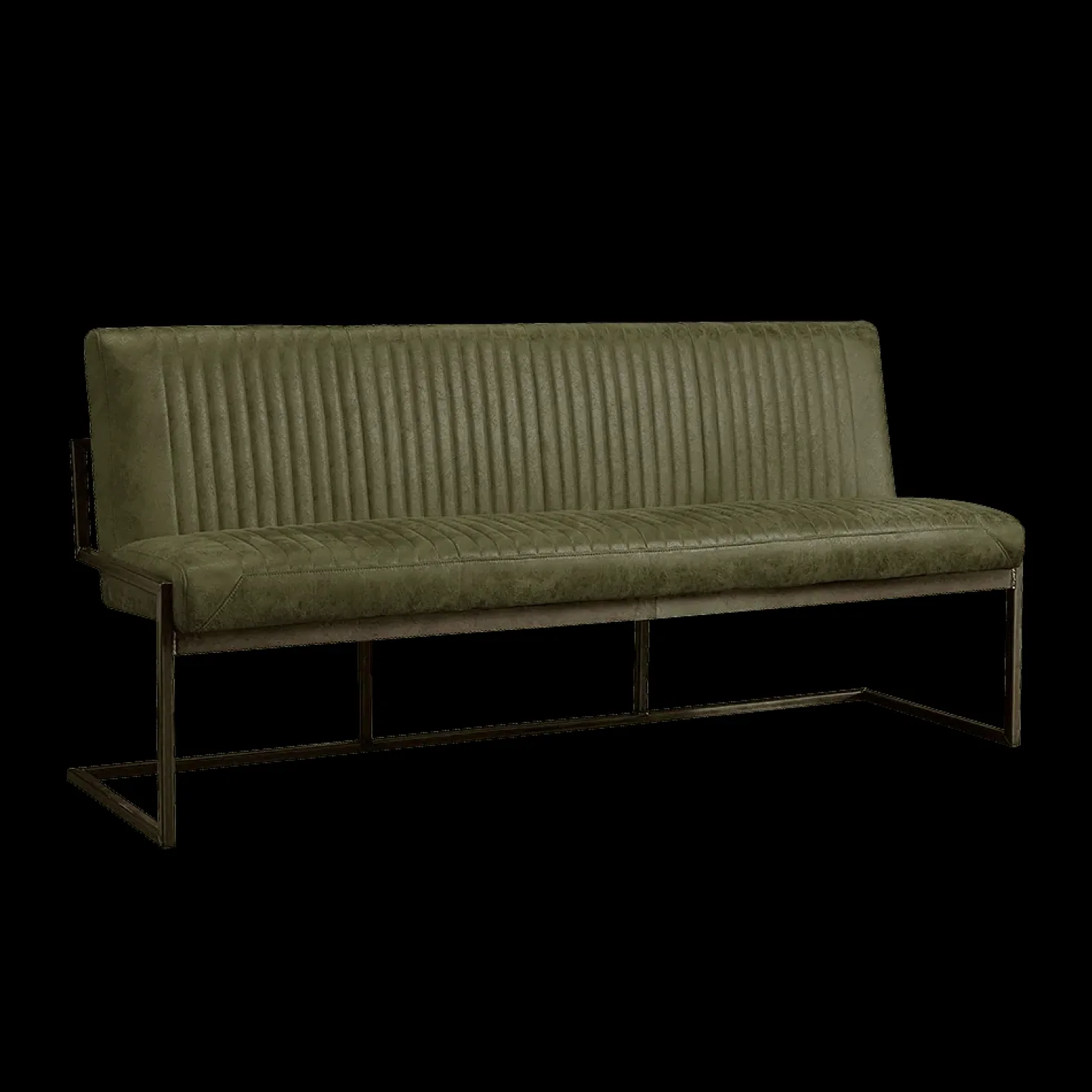 Ferro Eetkamerbank Groen 155cm