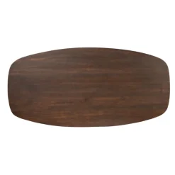 Ferry Eettafel Deens Ovaal Walnoot Eiken 240 cm