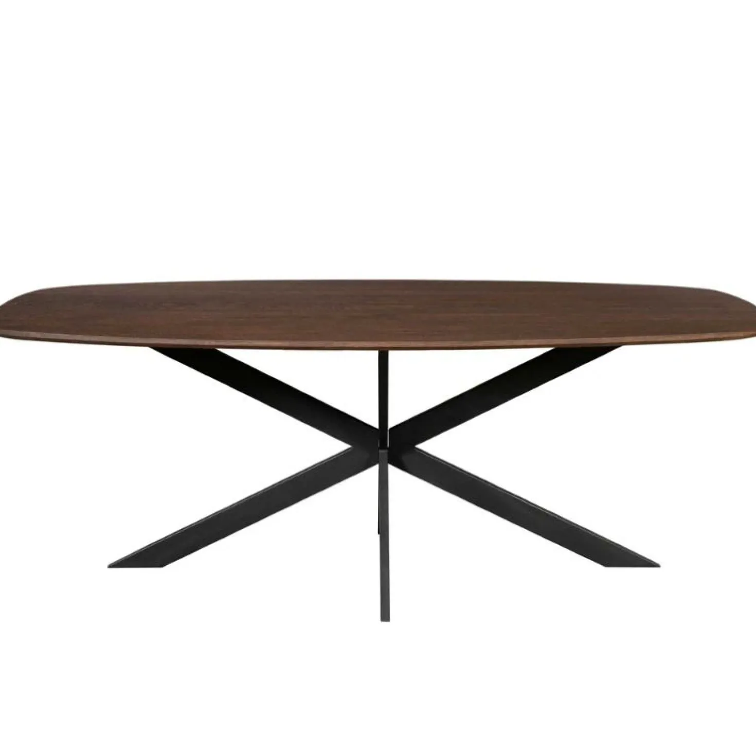 Ferry Eettafel Deens Ovaal Walnoot Eiken 240 cm