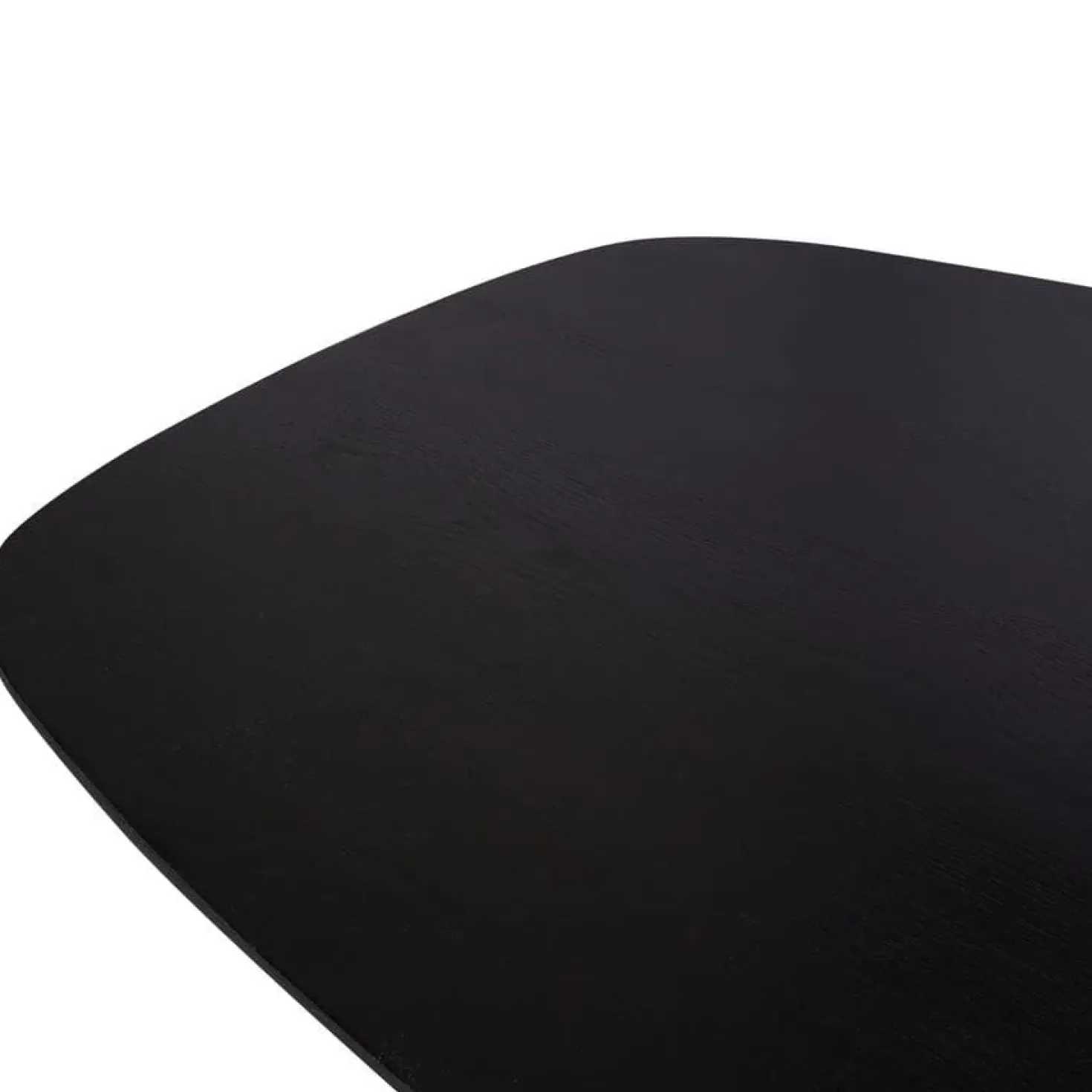 Ferry Eettafel Deens ovaal Zwart Eiken 240cm