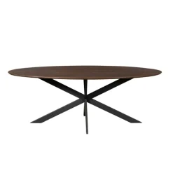 Ferry Eettafel Ovaal Walnoot Eiken 180 cm