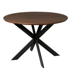 Ferry Eettafel Rond Walnoot Eiken 130 cm