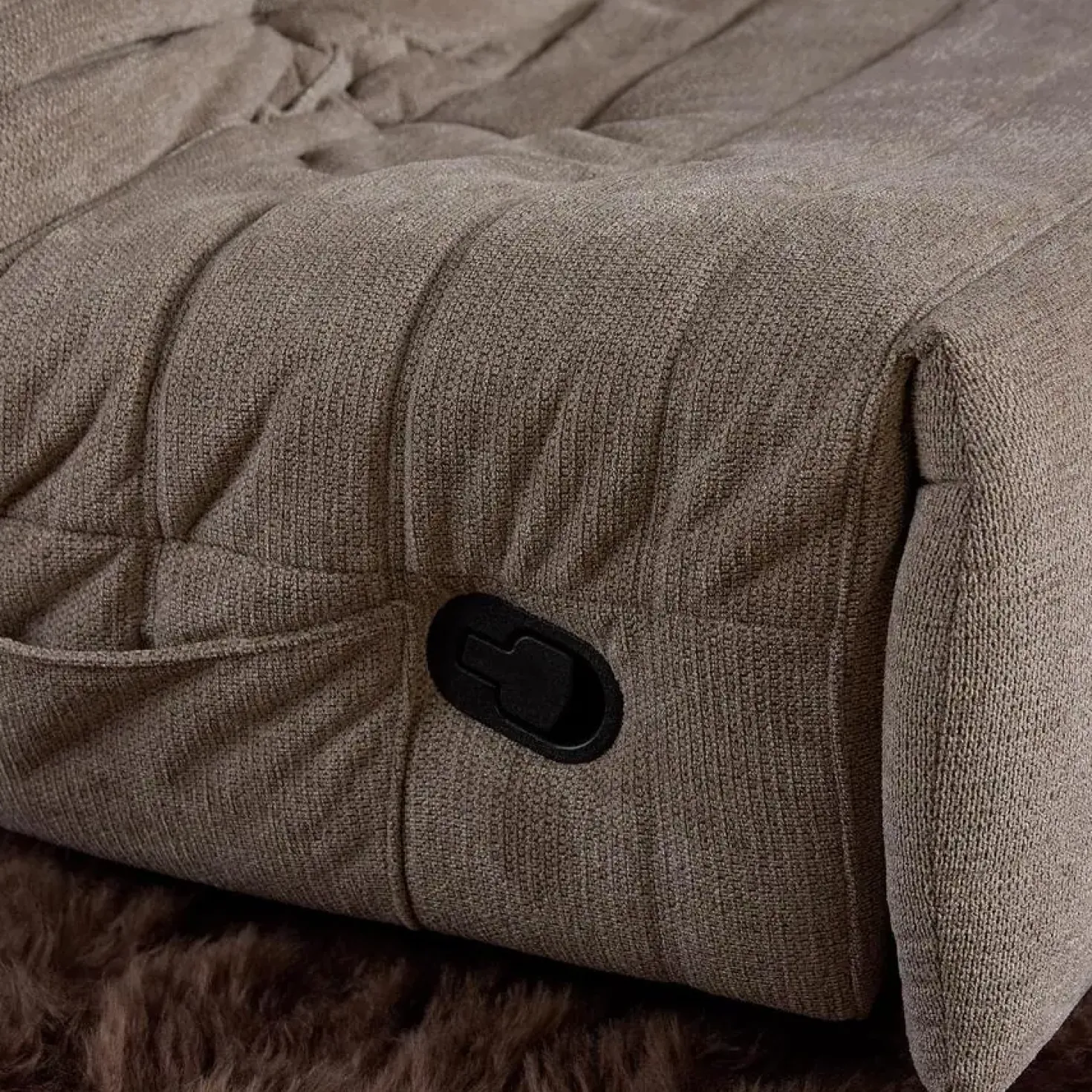 Fien Relaxfauteuil Taupe