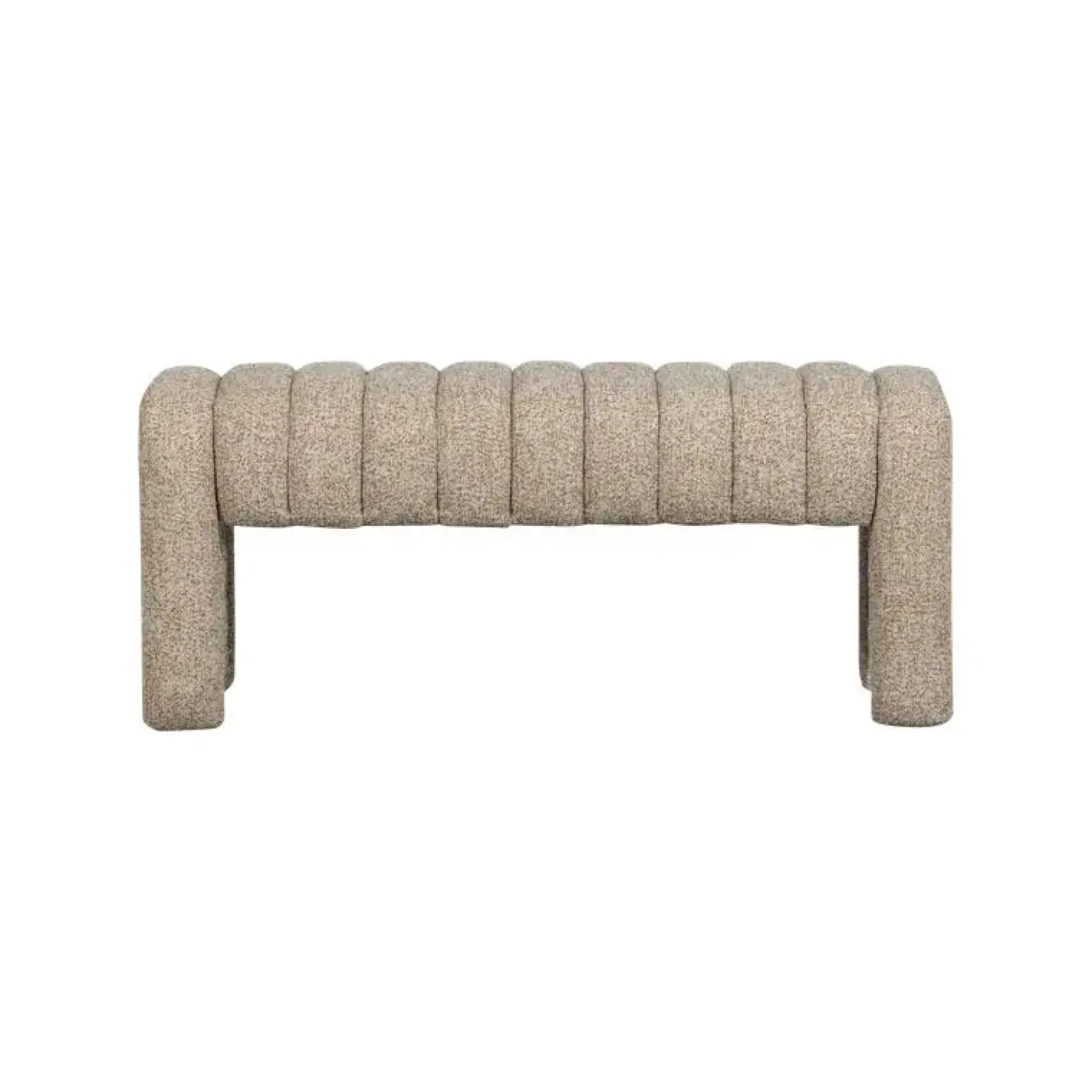 Frex Bankje Bouclé Bruin 110cm