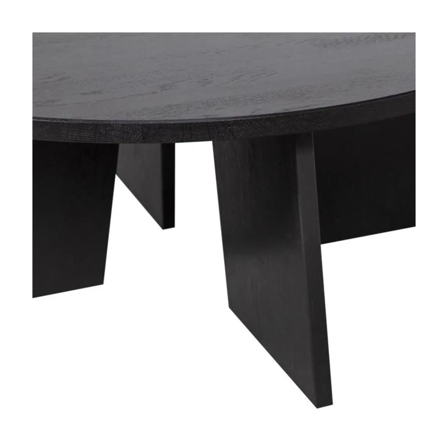 Fries Salontafel eiken blacknight 90cm