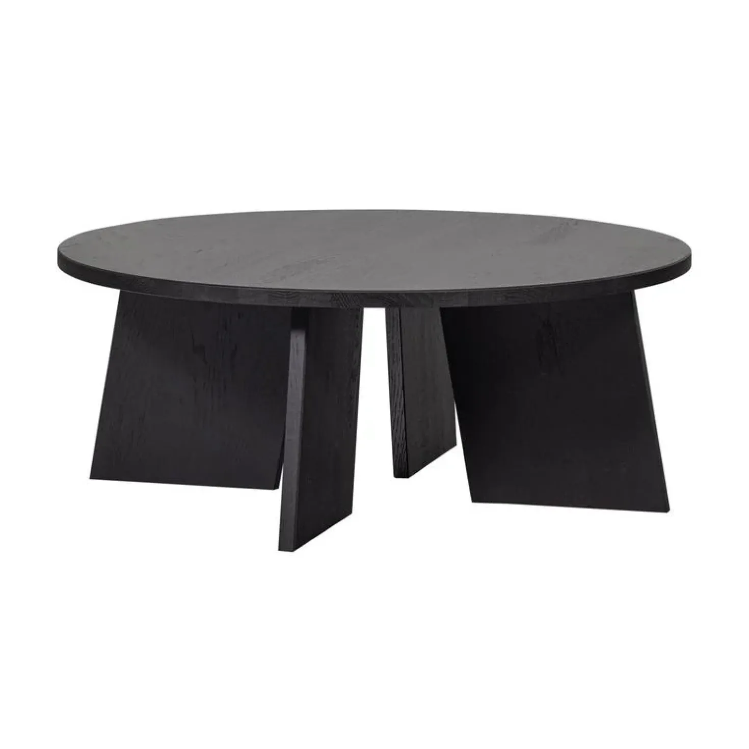 Fries Salontafel eiken blacknight 90cm
