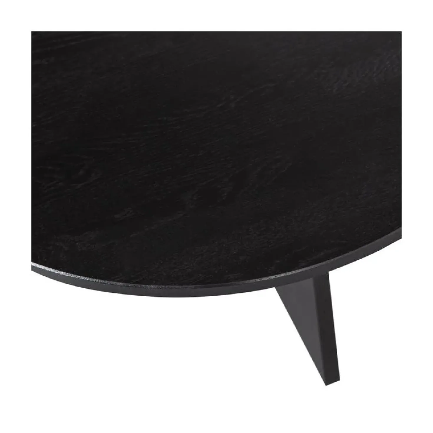Fries Salontafel eiken blacknight 90cm