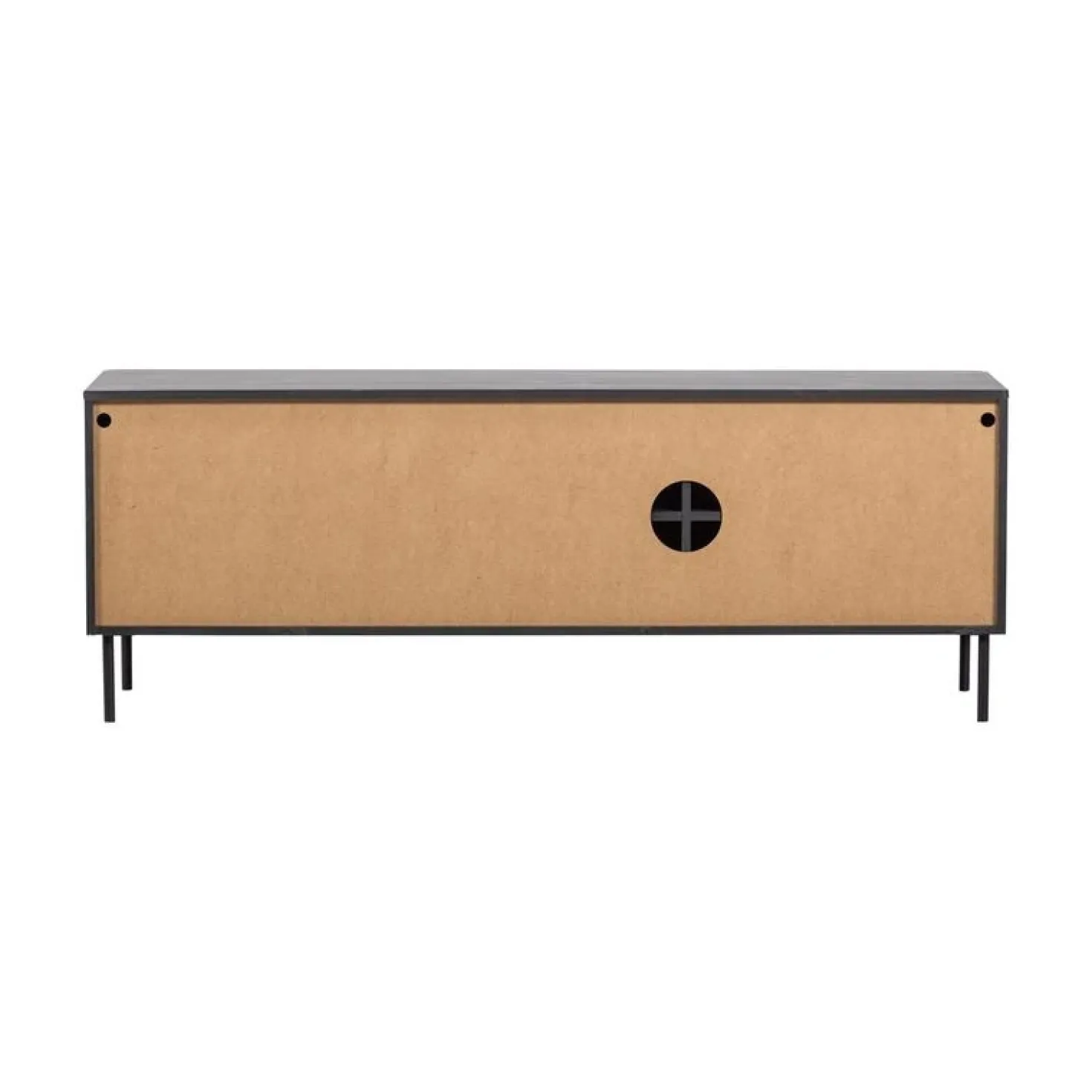 Gunnar Tv meubel grenen matzwart 154 cm