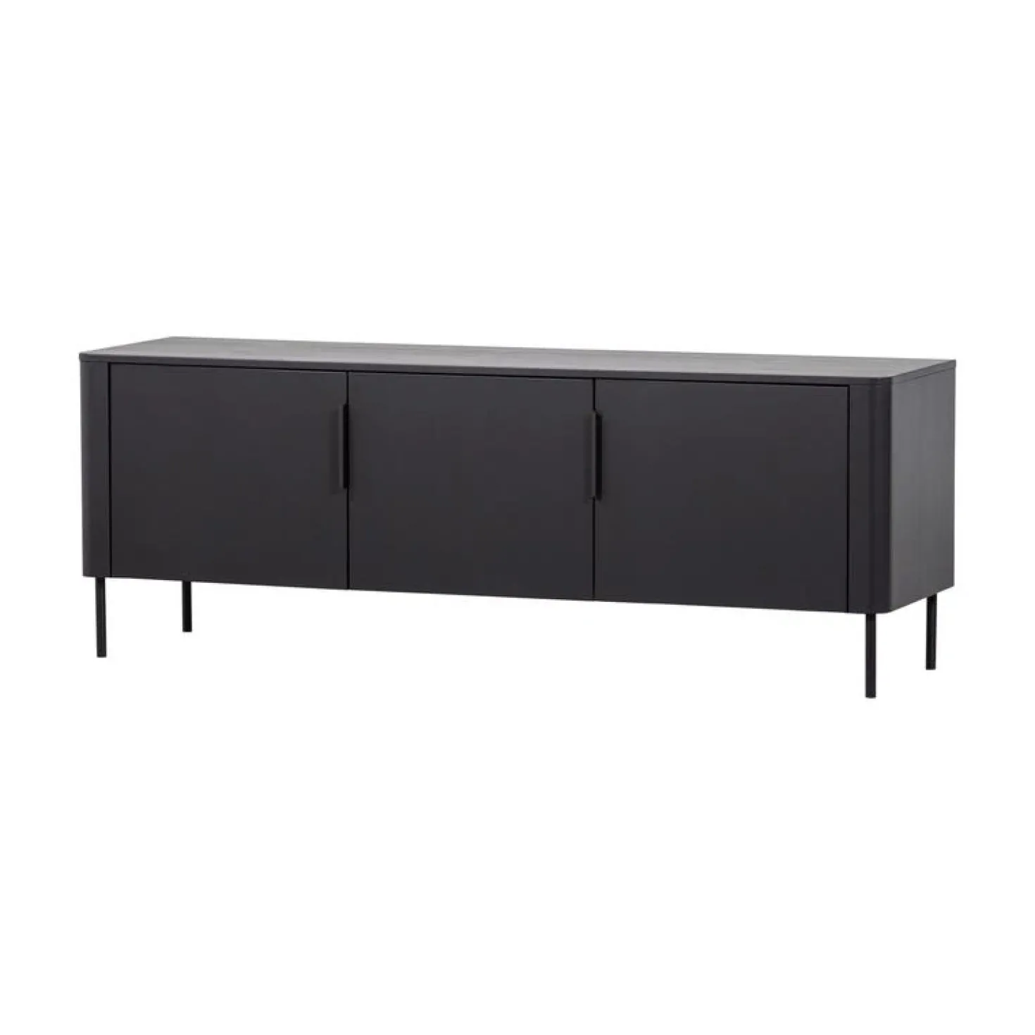 Gunnar Tv meubel grenen matzwart 154 cm