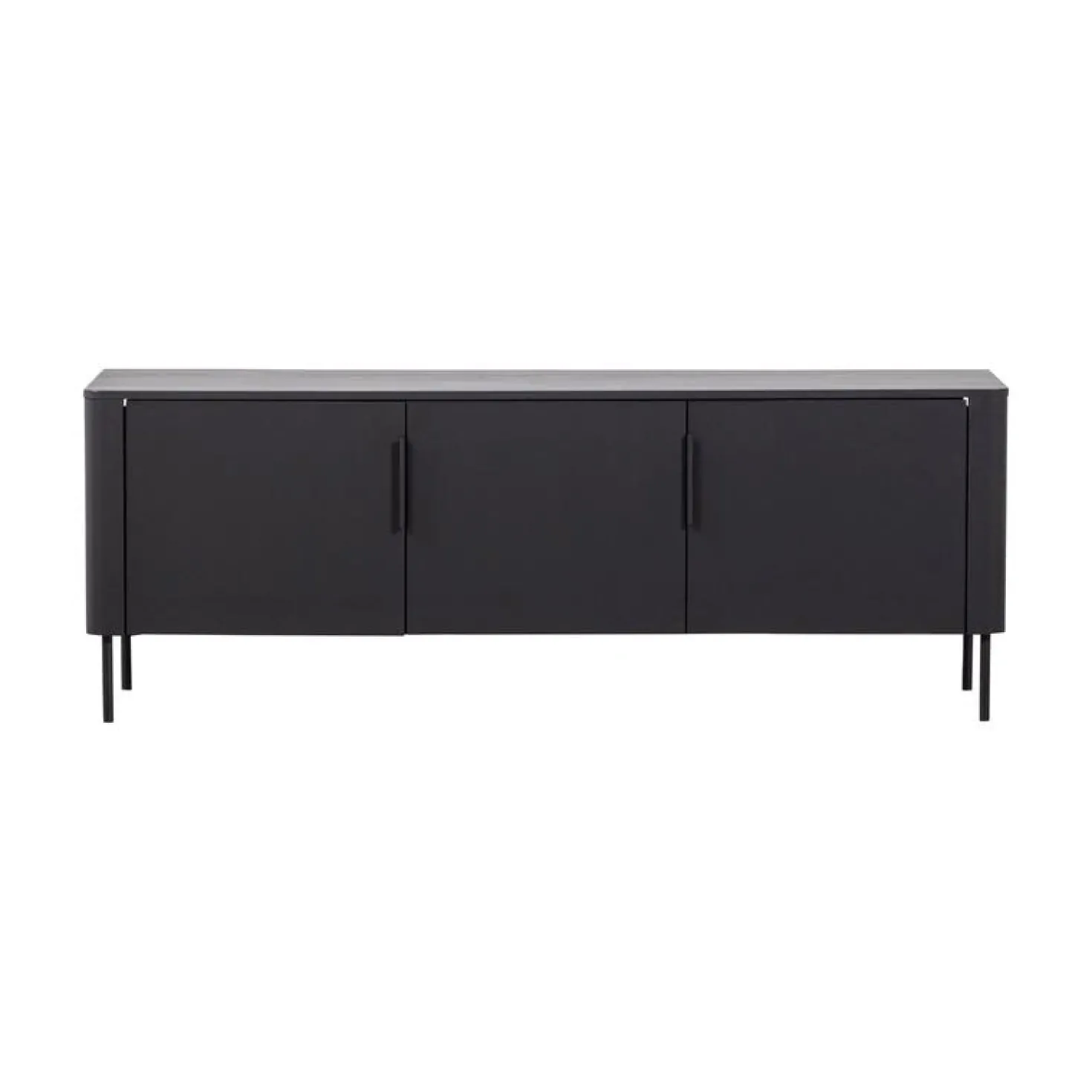 Gunnar Tv meubel grenen matzwart 154 cm