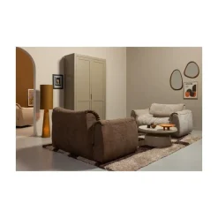 Gunnar Wandkast grenen mud 120 cm