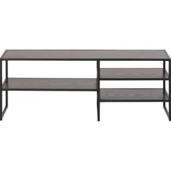 Hektor Tv meubel Open Zwart 120cm