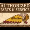 Indian Authorized - metalen bord