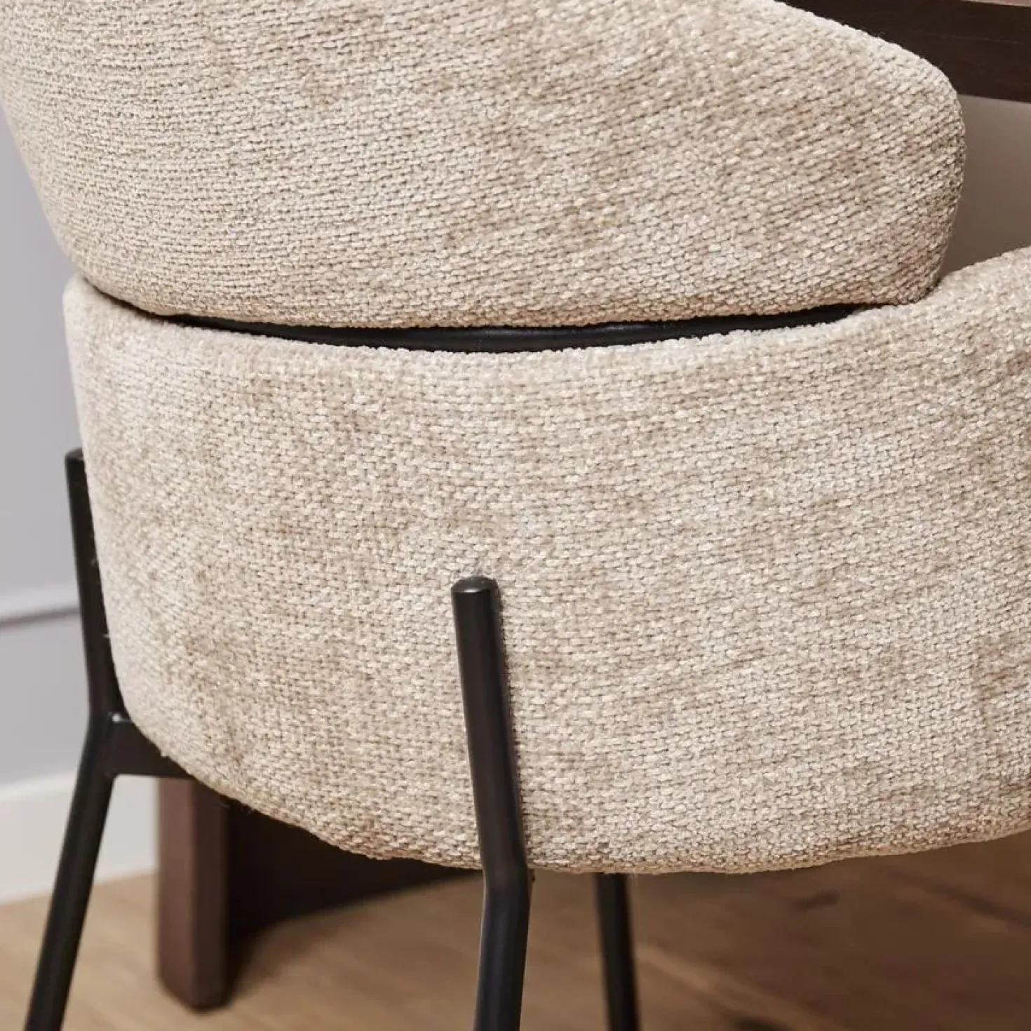 Jarvis Eetkamerstoel Beige