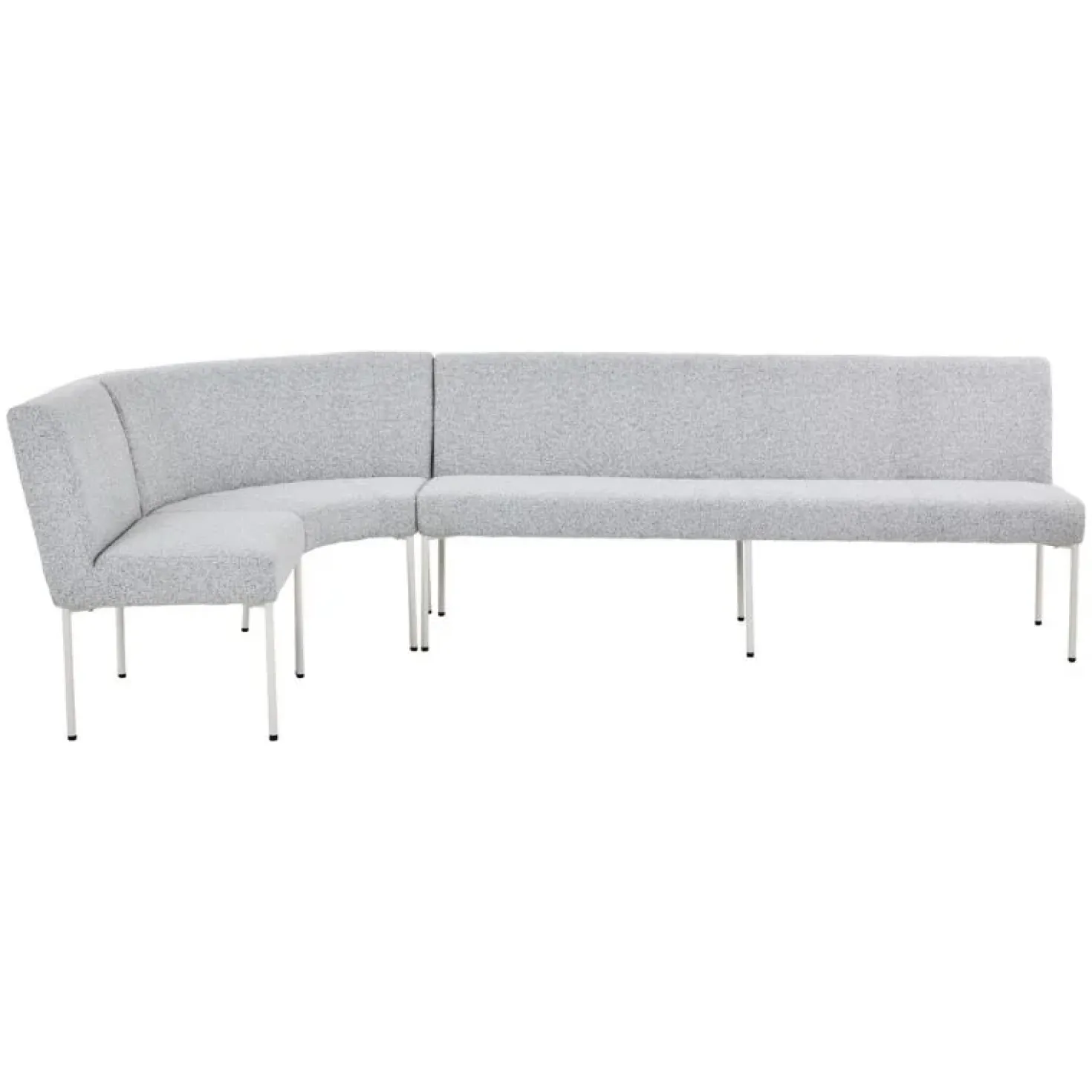 Jeff Eetkamerbank beige Hoek element